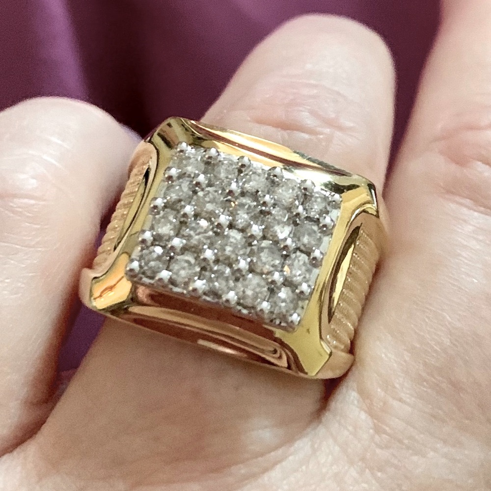 Real Diamond Ring 1 ctw